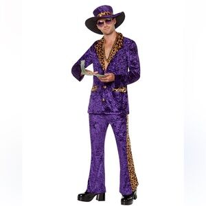 Adult Pimp a size medium Costume